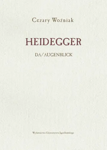 Okładka: Heidegger