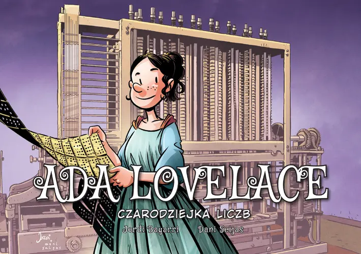 Okładka: Ada Lovelace. Czarodziejka liczb