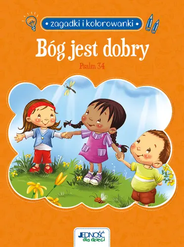 Okładka: Zagadki i kolorowanki.