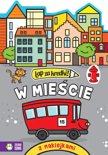 Okładka: Łap za kredki! W mieście