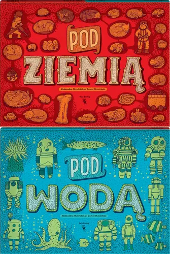 Okładka: Pod ziemią, pod wodą