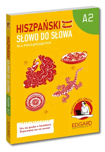 Okładka: Hiszpański. Słowo do słowa. Dla początkujących A2