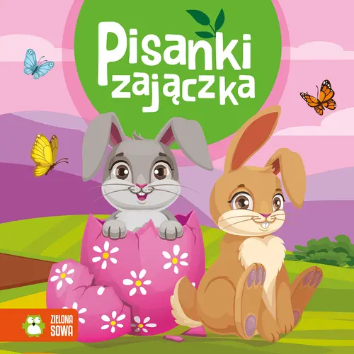 Okładka: Wiosenne bajeczki. Pisanki zajączka