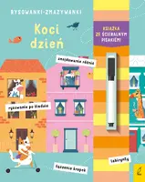 Okładka: Rysowanki-zmazywanki. Koci dzień