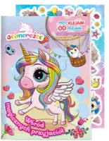 Okładka: Moje Jednorożce. Przyklejam Odklejam cz. 1 Wśród magicznych przyjaciół