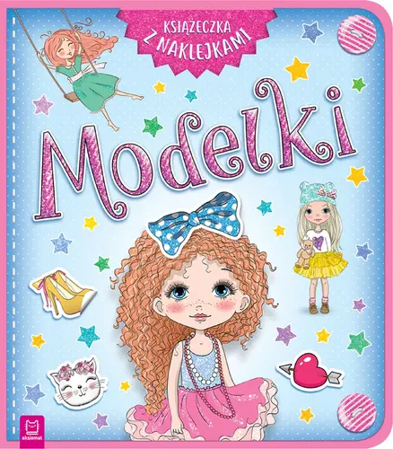 Okładka: Modelki. Książeczka z naklejkami