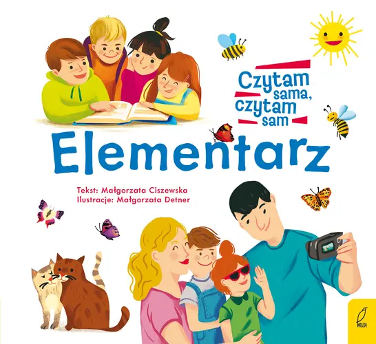 Okładka: Elementarz. Czytam sama, czytam sam