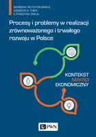 Okładka: Procesy i problemy w realizacji zrównoważonego i trwałego rozwoju w Polsce
