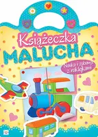 Okładka: Książeczka malucha. Nauka i zabawa z naklejkami