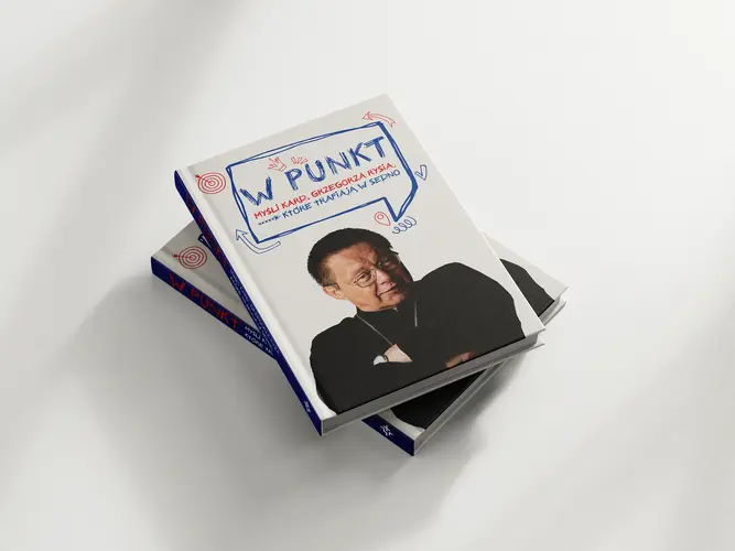 Okładka: W PUNKT. Myśli kard. Grzegorza Rysia, które trafiają w sedno