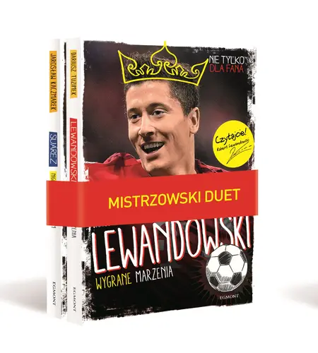 Okładka: Lewandowski i Suarez