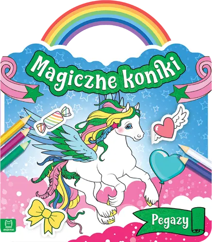 Okładka: Magiczne koniki. Pegazy