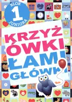 Okładka: Krzyżówki łamigłówki blok juniora 1