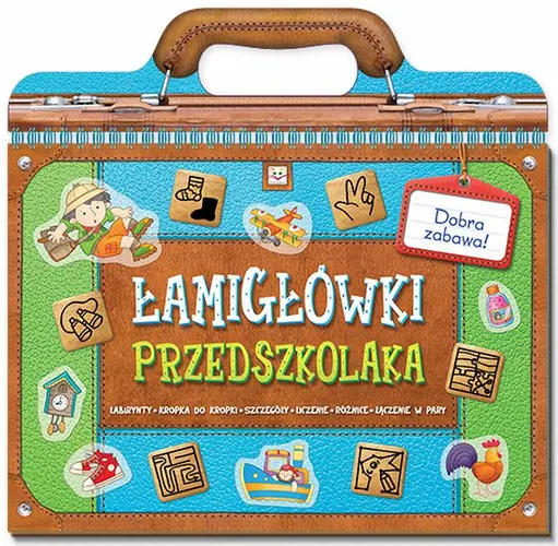 Okładka: Łamigłówki przedszkolaka