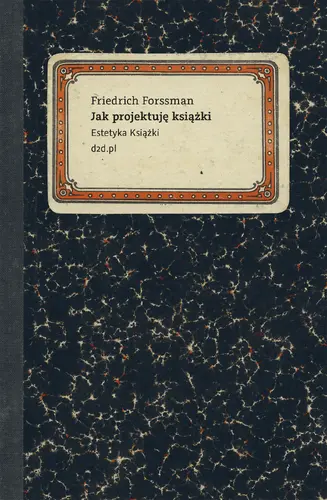 Okładka: Jak projektuję książki