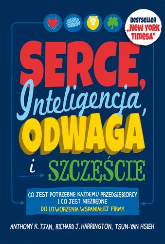 Okładka: Serce, inteligencja, odwaga i szczęście