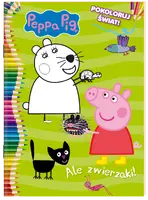 Okładka: Peppa Pig. Pokoloruj świat cz. 4