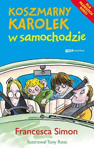 Okładka: Koszmarny Karolek w samochodzie