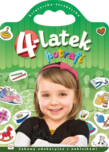 Okładka: Książeczka torebeczka. 4-latek potrafi