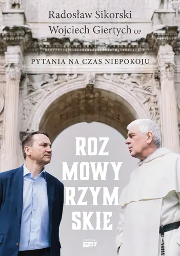 Okładka: Rozmowy rzymskie. Pytania na czas niepokoju
