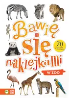 Okładka: Bawię się naklejkami. W zoo