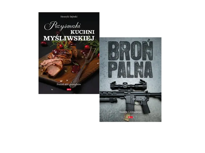 Okładka: BROŃ i MYŚLISTWO (2 tytuły)