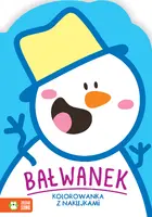 Okładka: Zimowe kolorowanie. Bałwanek