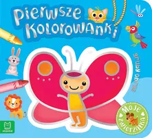 Okładka: Pierwsze kolorowanki. Moje zwierzątka. Gruby obrys