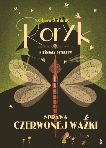 Okładka: Sprawa czerwonej ważki. Roryk. Nieśmiały detektyw, tom 2