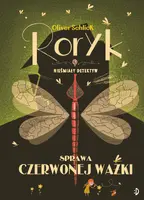 Okładka: Sprawa czerwonej ważki. Roryk. Nieśmiały detektyw, tom 2