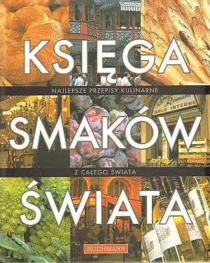 Okładka: Księga smaków świata (Łyżki do sałatek gratis)