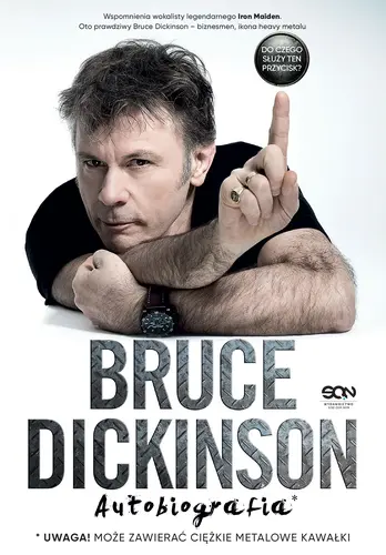 Okładka: Bruce Dickinson.