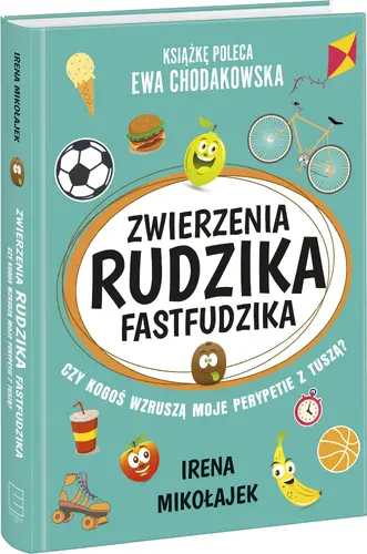 Okładka: Zwierzenia Rudzika fastfudzika. Czy kogoś wzruszą moje perypetie z tuszą?
