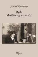 Okładka: Myśli Marii Grzegorzewskiej