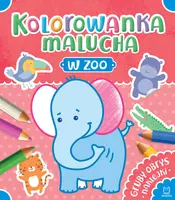 Okładka: Kolorowanka malucha. W zoo