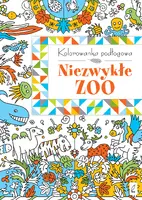 Okładka: Kolorowanka podłogowa. Niezwykłe zoo