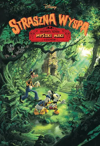 Okładka: Myszka Miki. Straszna Wyspa. Niesamowita przygoda Myszki Miki
