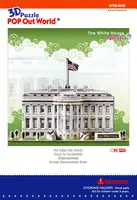 Okładka: PUZZLE 3D - Biały Dom