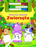 Okładka: Zwierzęta. Uczę się rysować