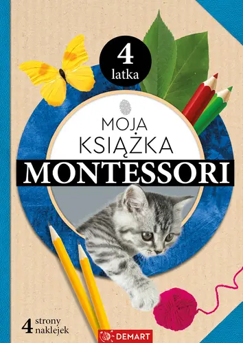 Okładka: Moja książka Montessori 4-latka