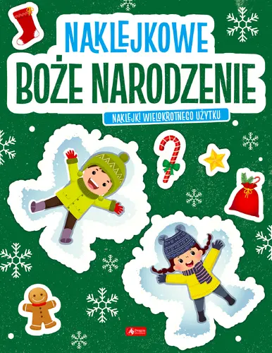 Okładka: Naklejkowe Boże Narodzenie