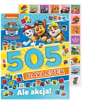 Okładka: Psi Patrol. 505 naklejek 4. Ale akcja!