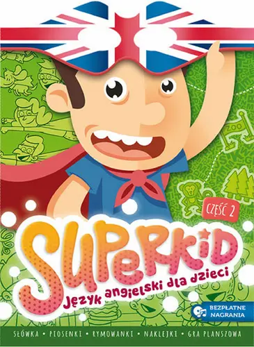 Okładka: SUPERKID. Język angielski dla przedszkolaków cz. 2