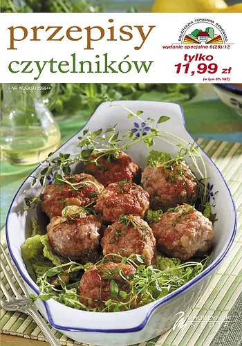 Okładka: Biblioteczka Poradnika Domowego. Przepisy czytelników (wyd. spec. 06/2012)