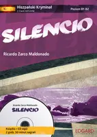 Okładka: Hiszpański KRYMINAŁ z ćwiczeniami + audiobook Silencio (Książka + CD)