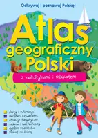 Okładka: Atlas geograficzny Polski z naklejkami i plakatem