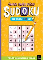 Okładka: Sudoku dla dzieci 7-8 lat. Ćwicz swój mózg. Pamięć, koncentracja, logika
