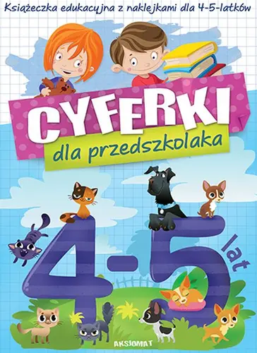 Okładka: Cyferki dla przedszkolaka 4-5 lat