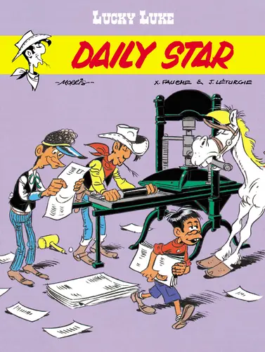 Okładka: Daily Star. Lucky Luke