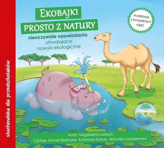 Okładka: Ekobajki prosto z natury. Audiobook CD + konspekty